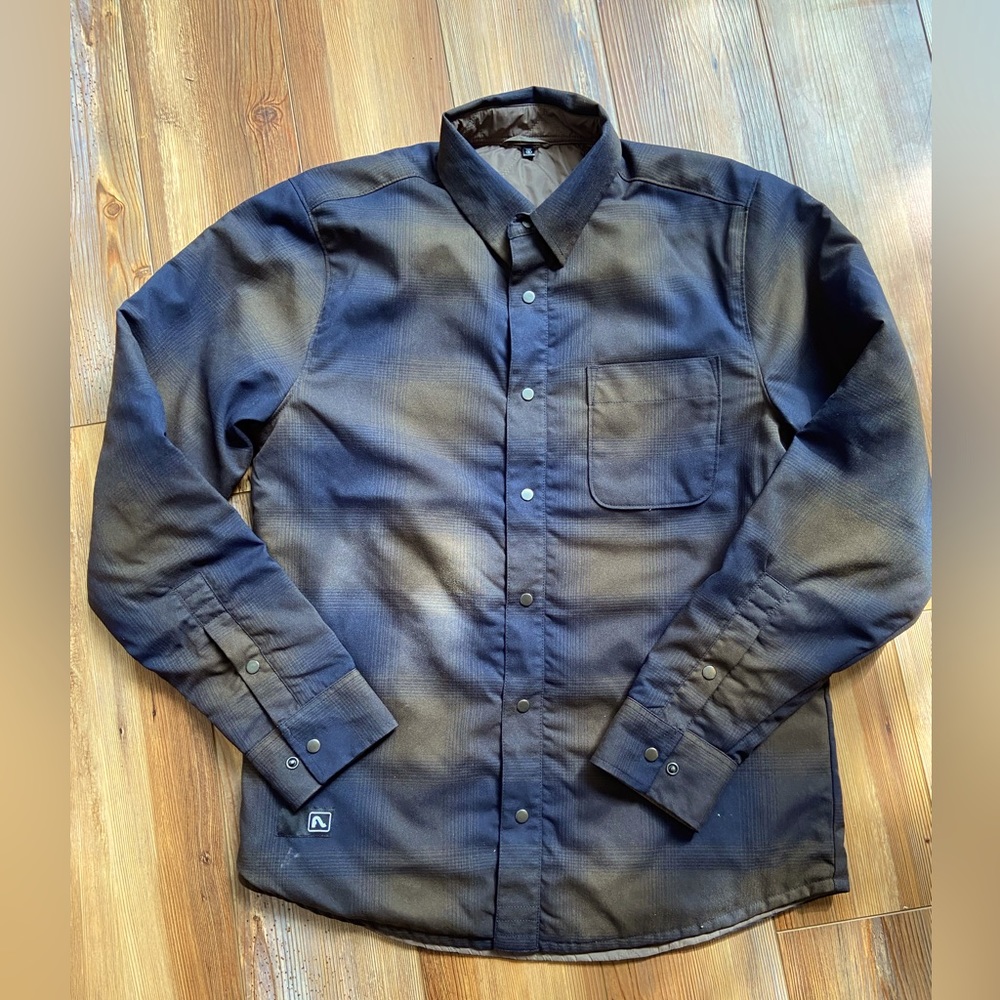 Flylow Sinclair Insulated Flannel, mens Small